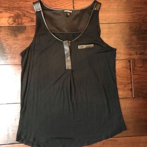Express Black Tank Top